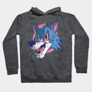 WOLF CARTOONS Design T-shirt STICKERS CASES MUGS WALL ART NOTEBOOKS PILLOWS TOTES TAPESTRIES PINS MAGNETS MASKS T-Shirt Hoodie